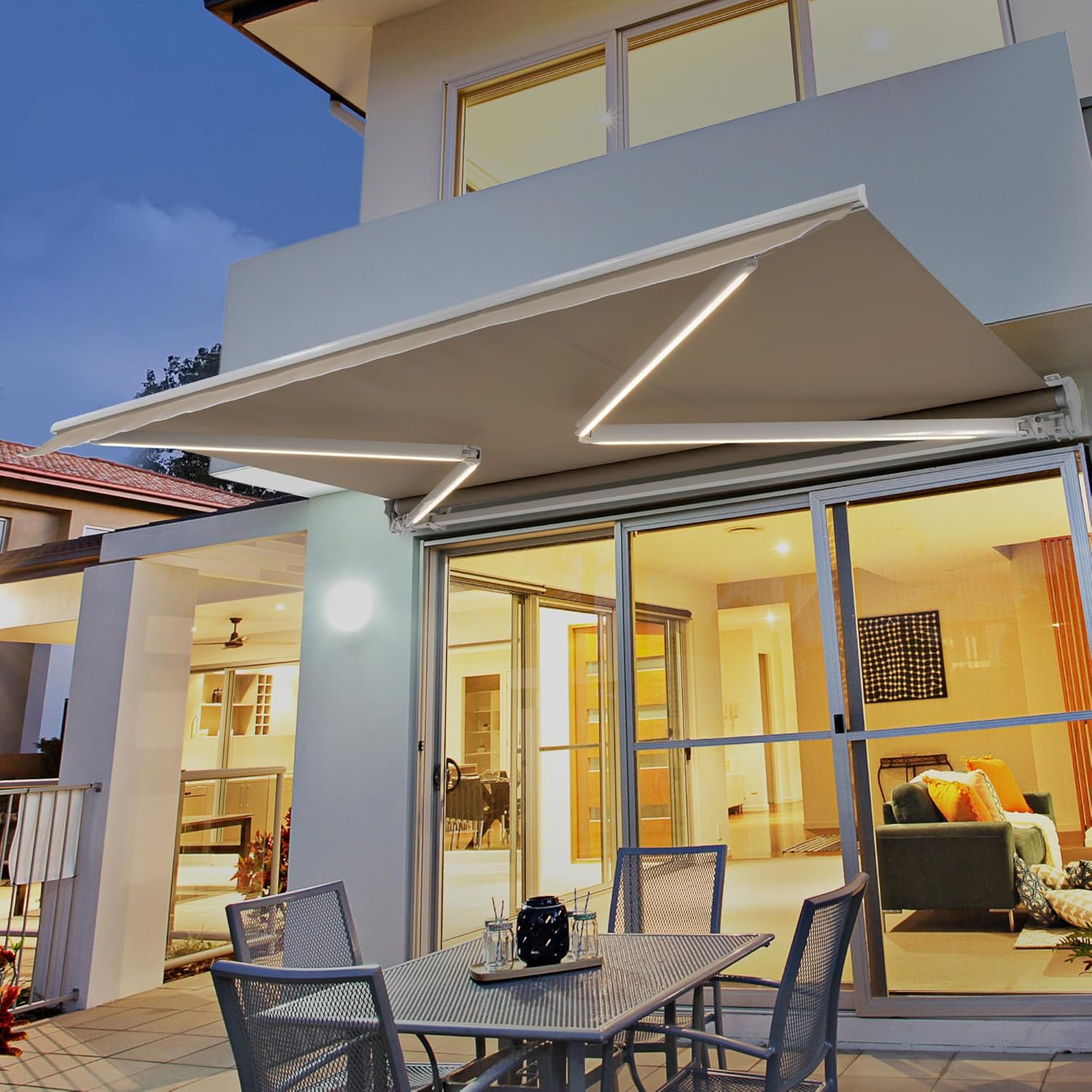 How Do Motorized Awnings Contribute to Energy Efficiency?