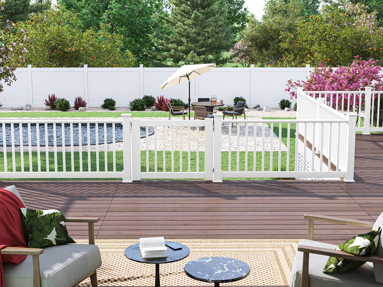 How to Choose the Right Vinyl Railing for Your Deck？