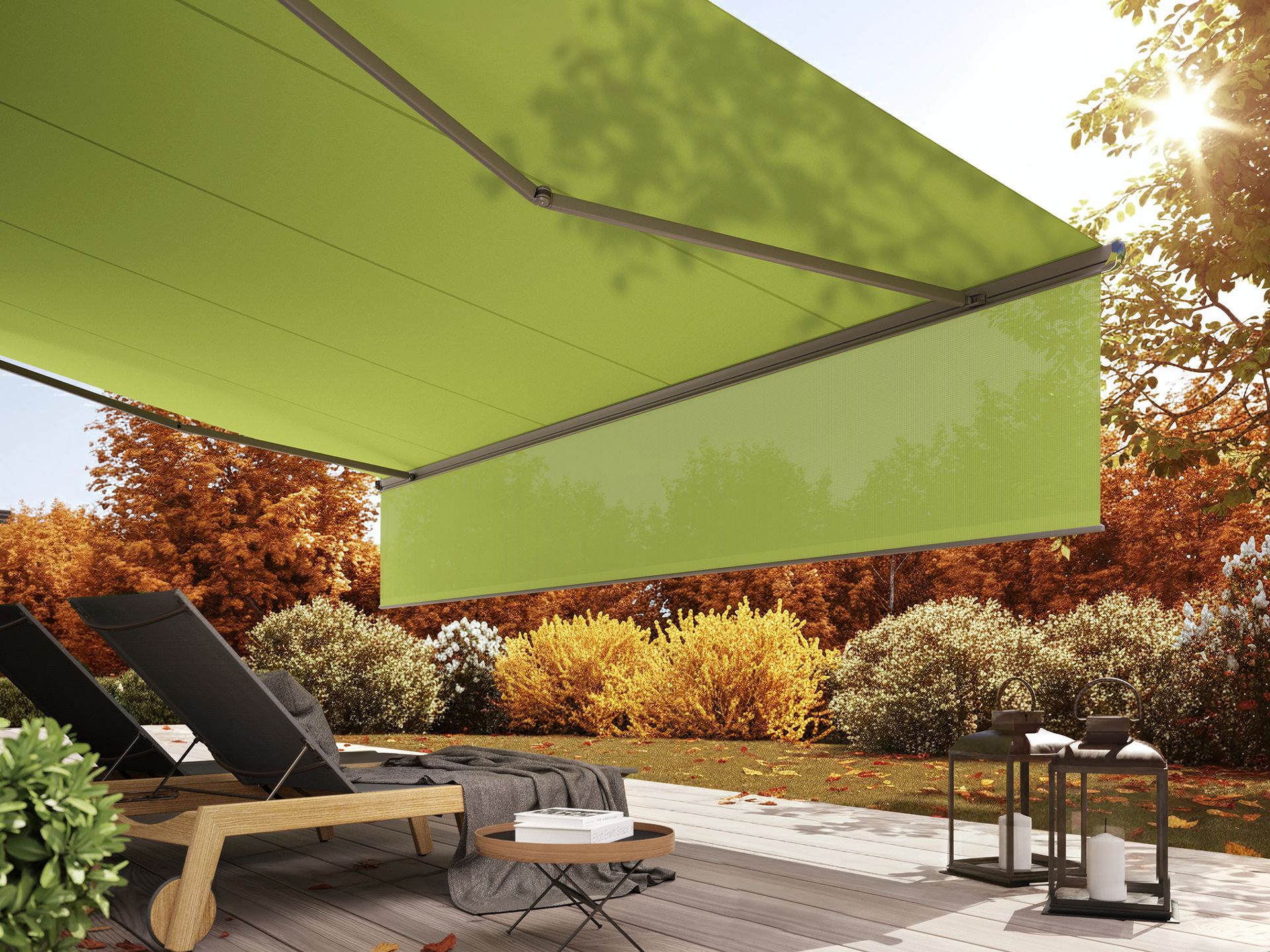 What Awning Fabric and Frame Options Are Available?