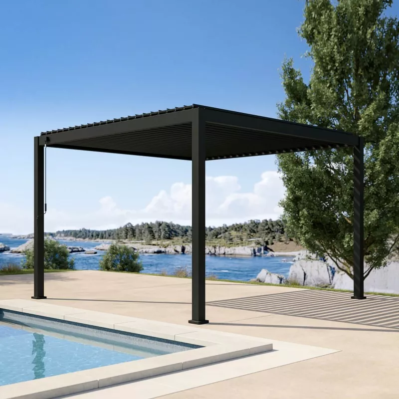 Adjustable Louvered Roof Pergola
