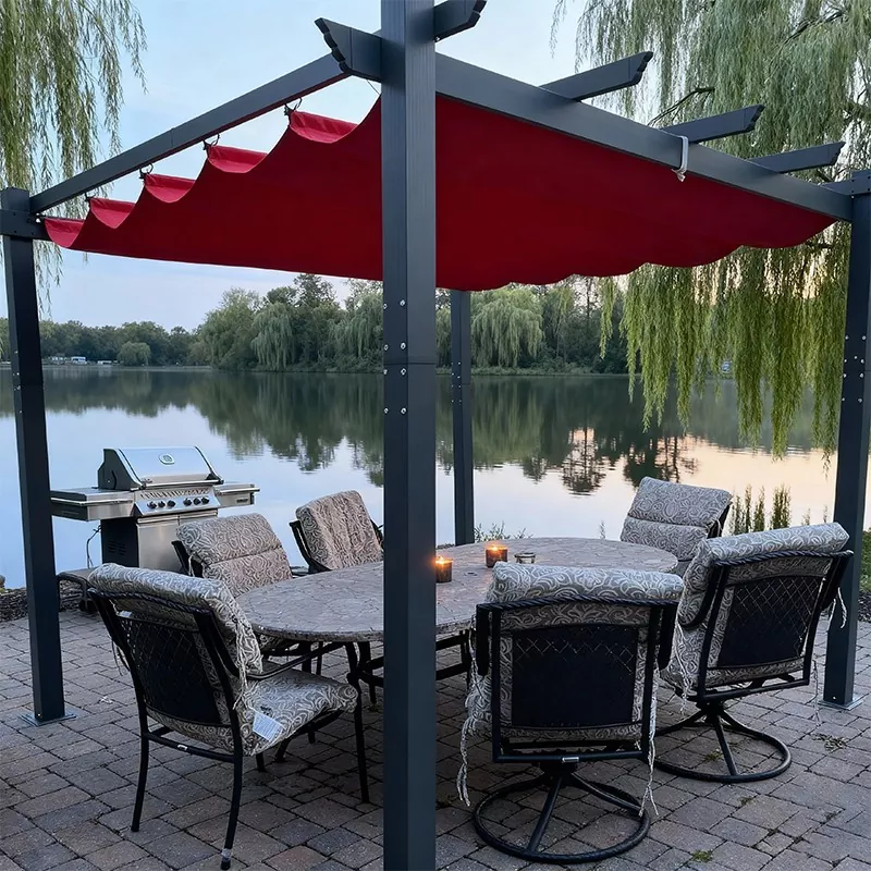 Aluminium Barbecue Pergola