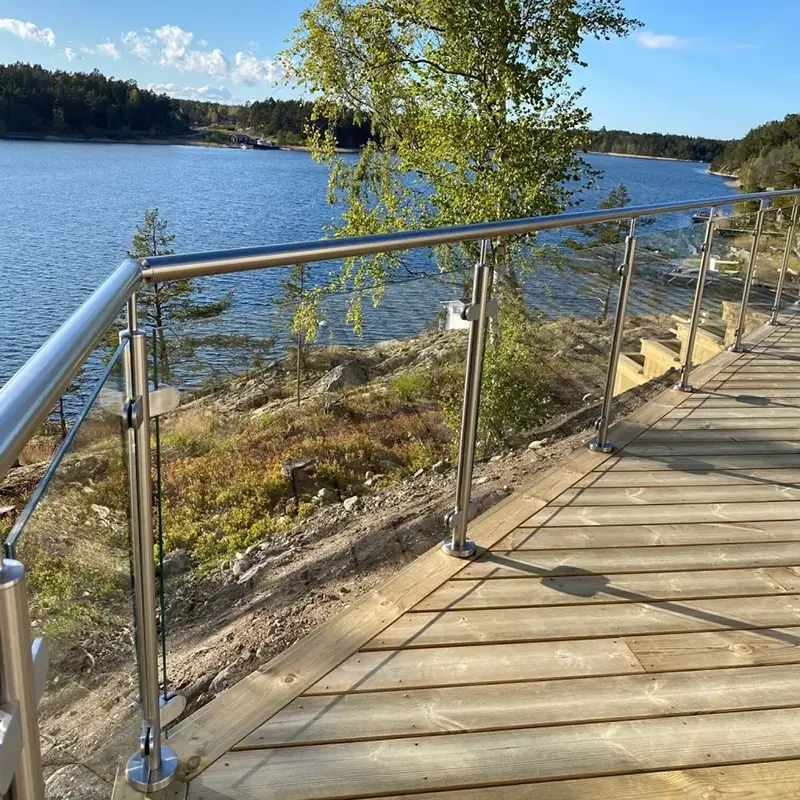 Stainless Steel Glass Handrail