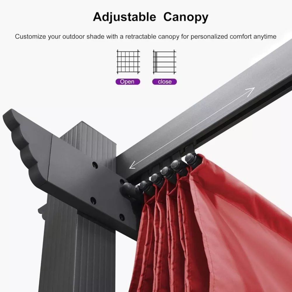 Aluminium Barbecue Pergola