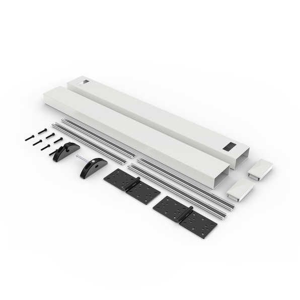 aluminum deck railing kit