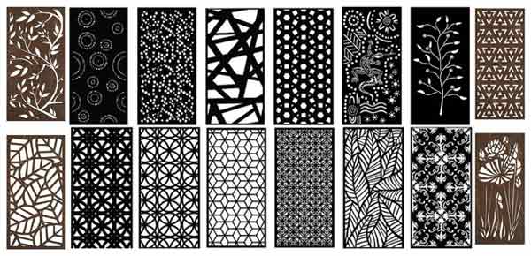 metal privacy screen