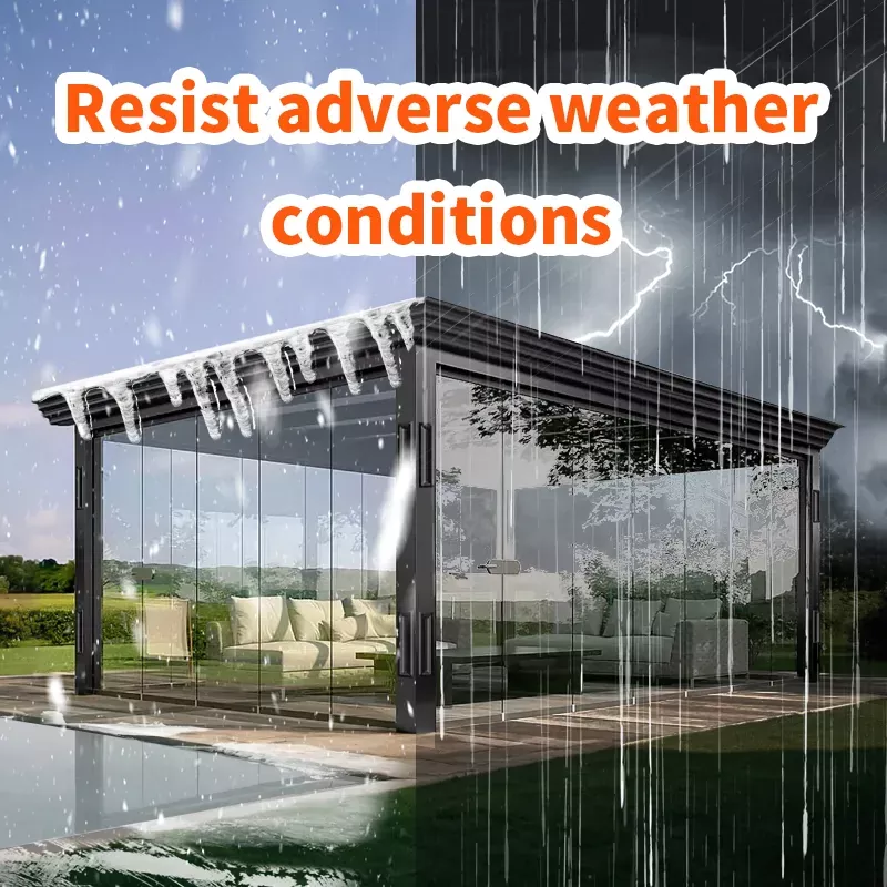 Snow Load Aluminum Pergola