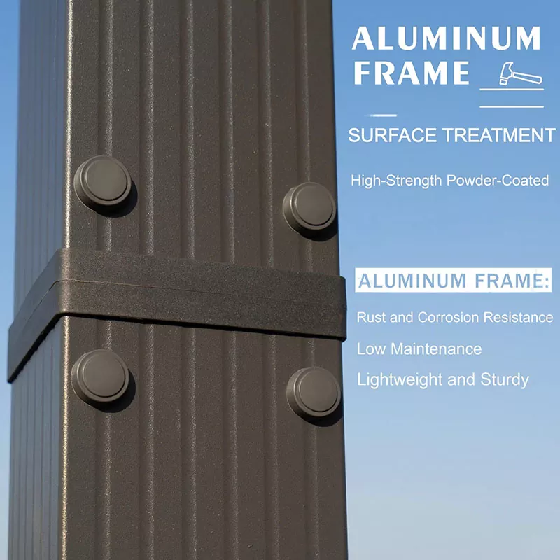 Snow Load Aluminum Pergola