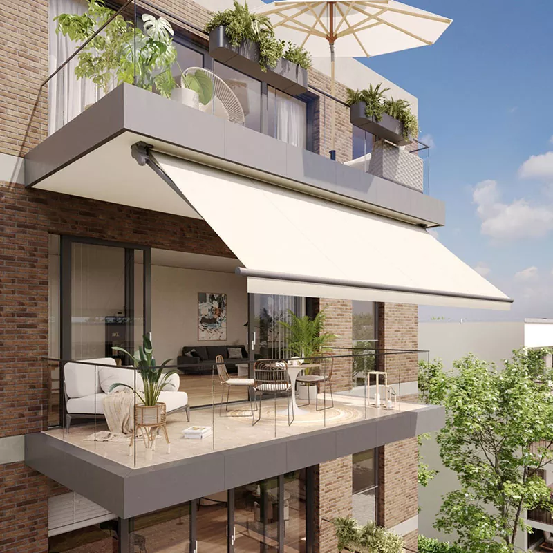 Open Cassette Awning