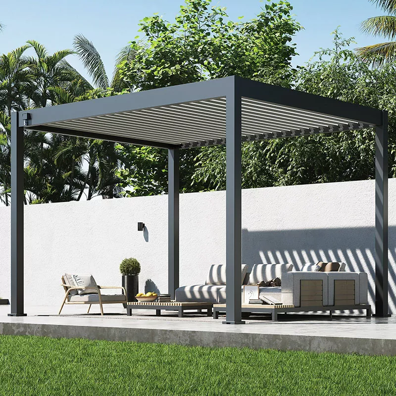 Outdoor Louvered Pergolas